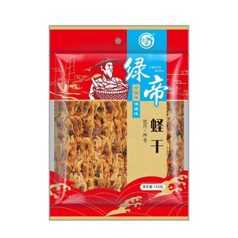 绿帝蛏干150g