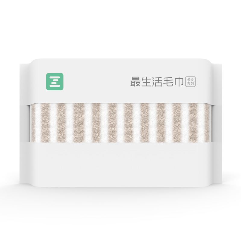 毛巾.條紋系列輕柔款(1條)A-1182