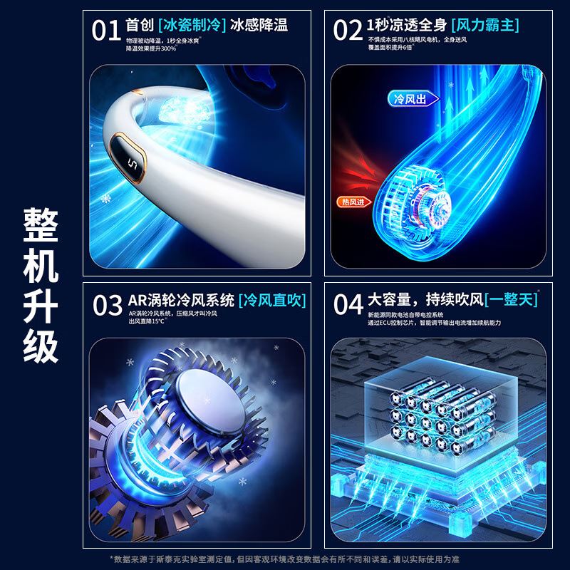 斯泰克挂脖风扇