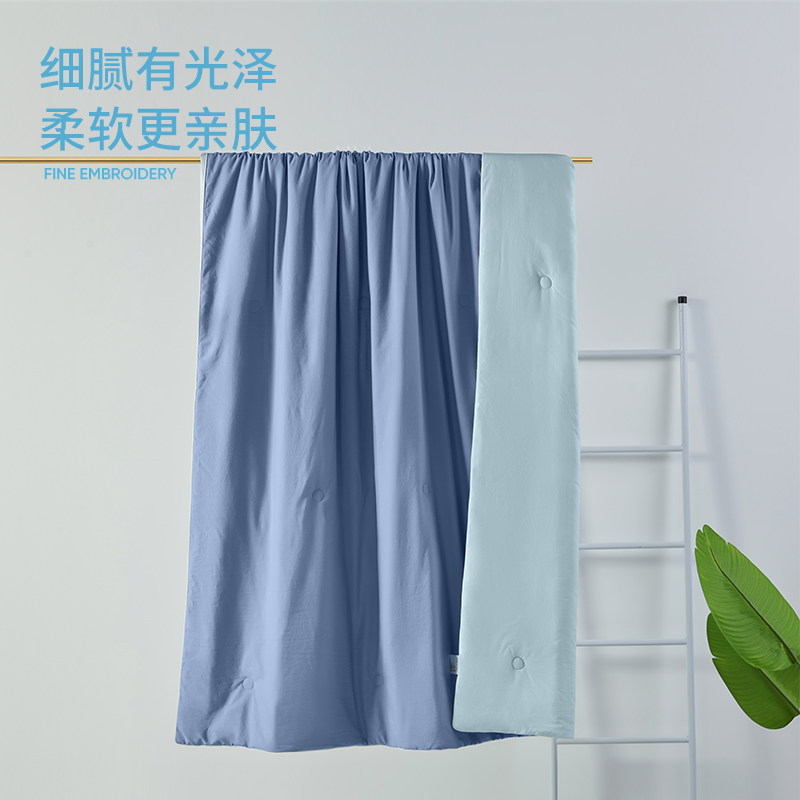 洁玉青山心语水洗夏被J4728