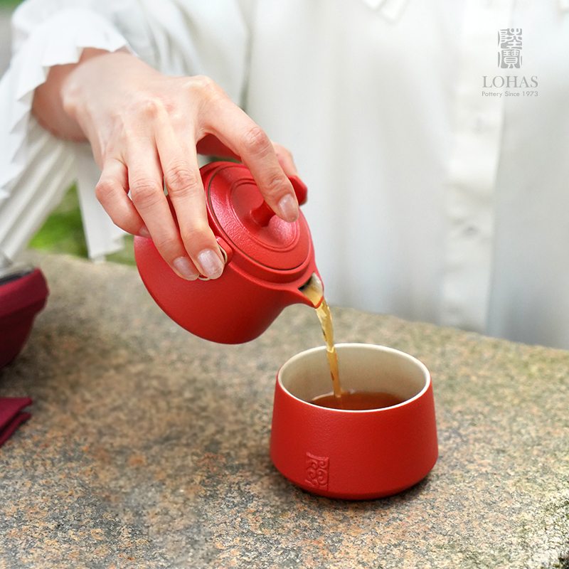 陆宝LOHAS大吉随手泡富贵红DJSSP001RD