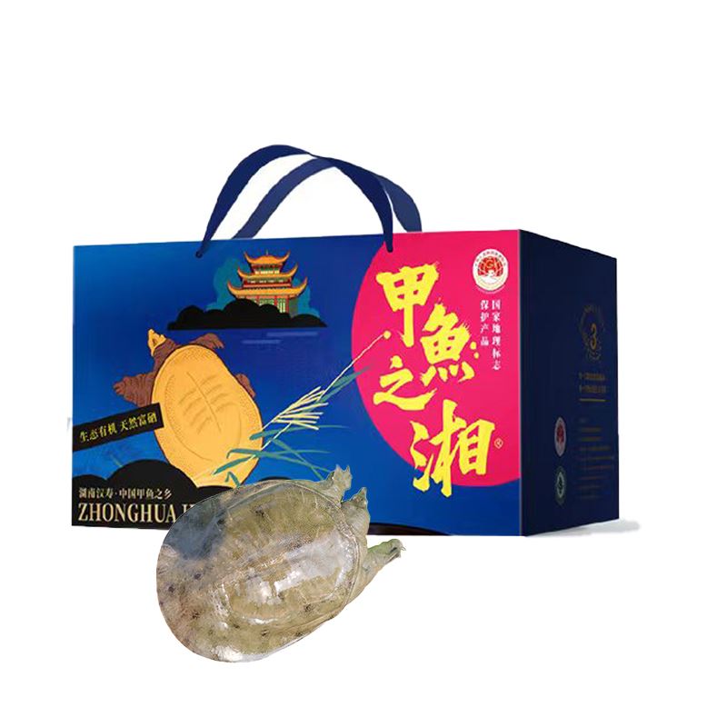 洞庭湖畔生態(tài)有機富硒甲魚2.5-2.7斤