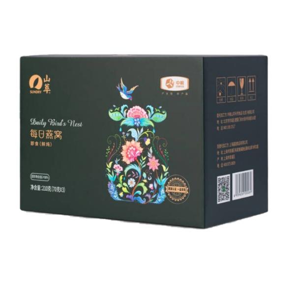 中粮山萃鲜炖燕窝70克*3礼盒