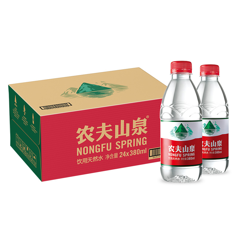 农夫山泉饮用水380ml*24瓶/箱(单位：箱)