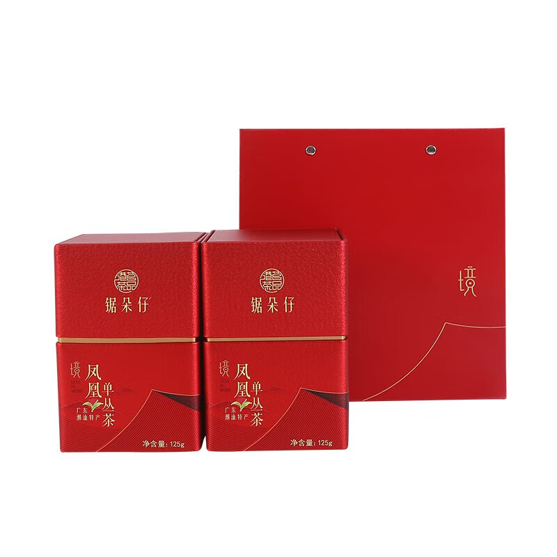 港茗茶品锯朵仔（杏仁香）125g*2罐盒装