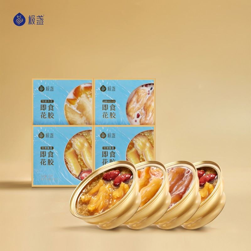 极盏小娇傲即食金碗花胶138g*4(周期装）