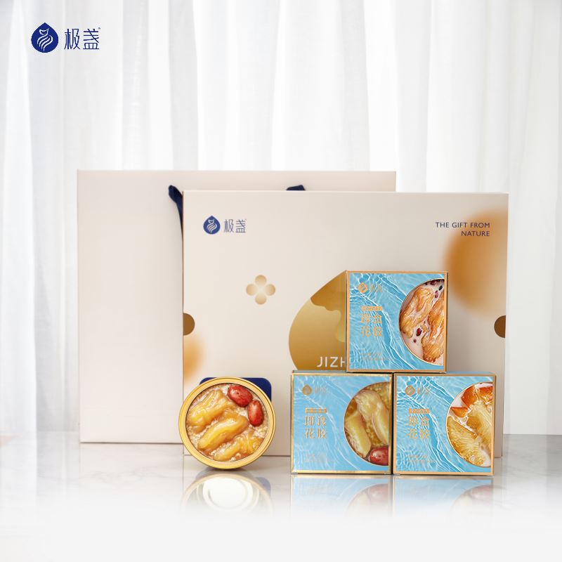 极盏-小金碗即食花胶理想礼盒3碗装