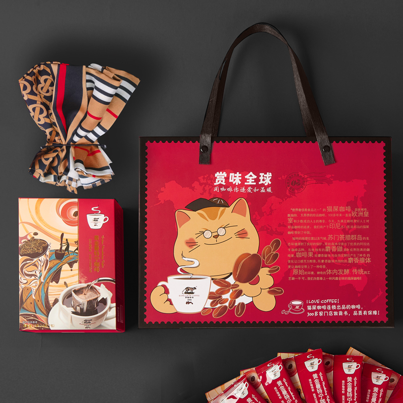 猫屎咖啡连锁&佑晨光曼特宁丝语礼盒