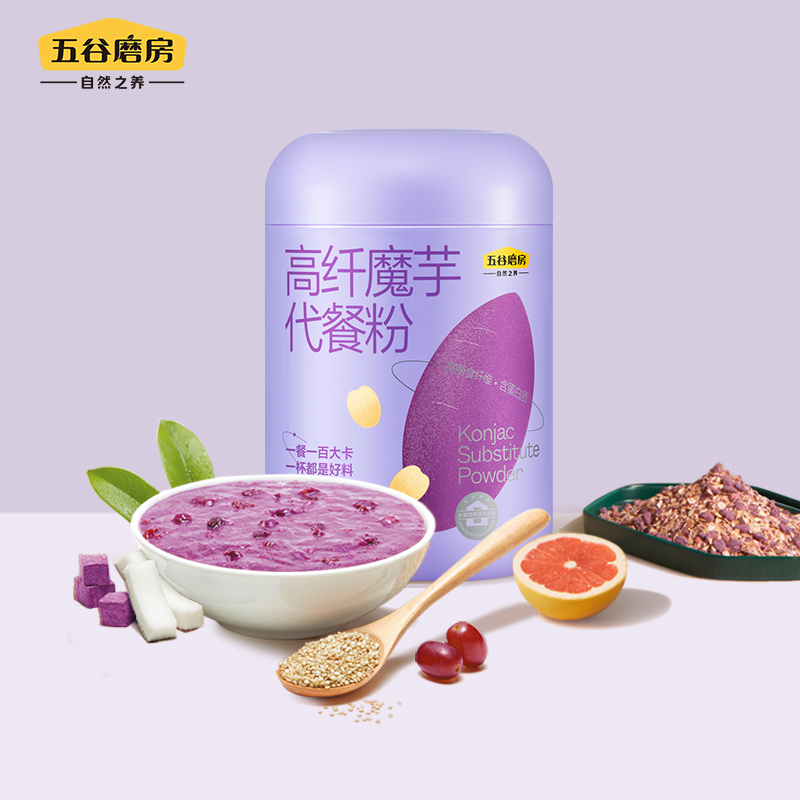 五谷磨房高纤魔芋代餐粉600g