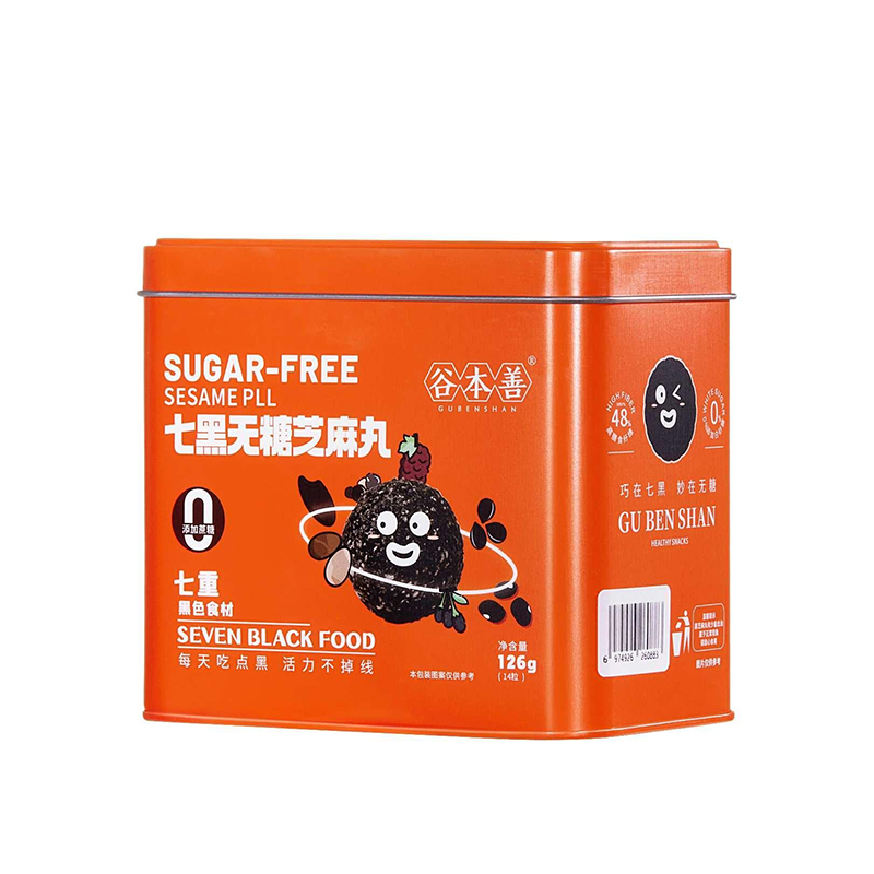谷本善七黑无糖芝麻丸126g