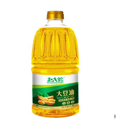 北大荒+一級大豆油非轉(zhuǎn)基因+1.8L