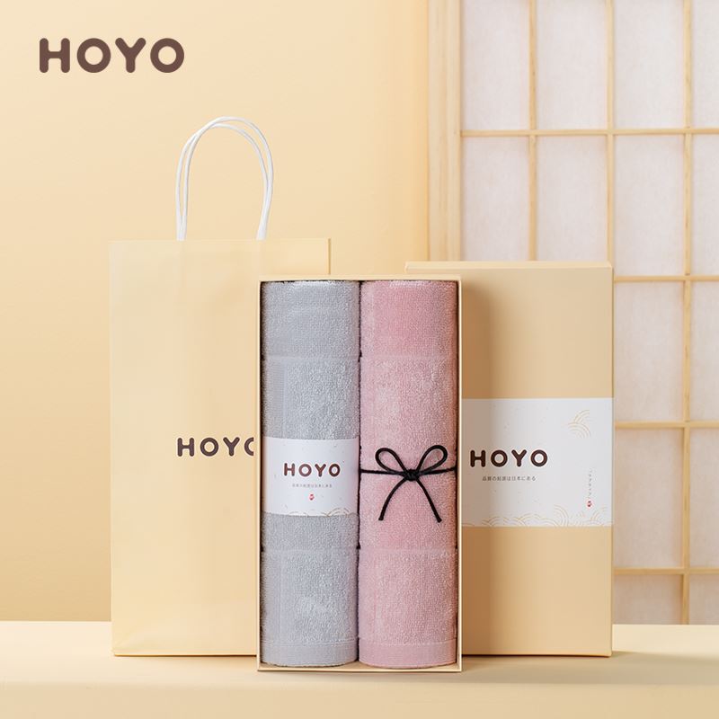 HOYO茜空中巾2件套礼盒-7239