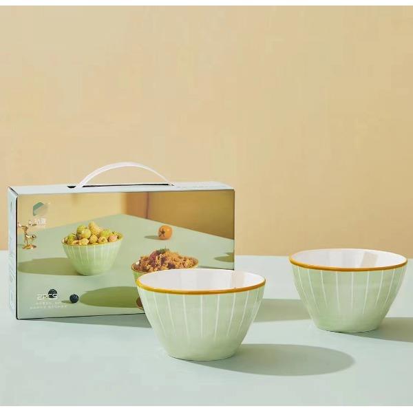 佰乐扣Y-QM/L2青沐陶瓷餐具两件套36套/箱