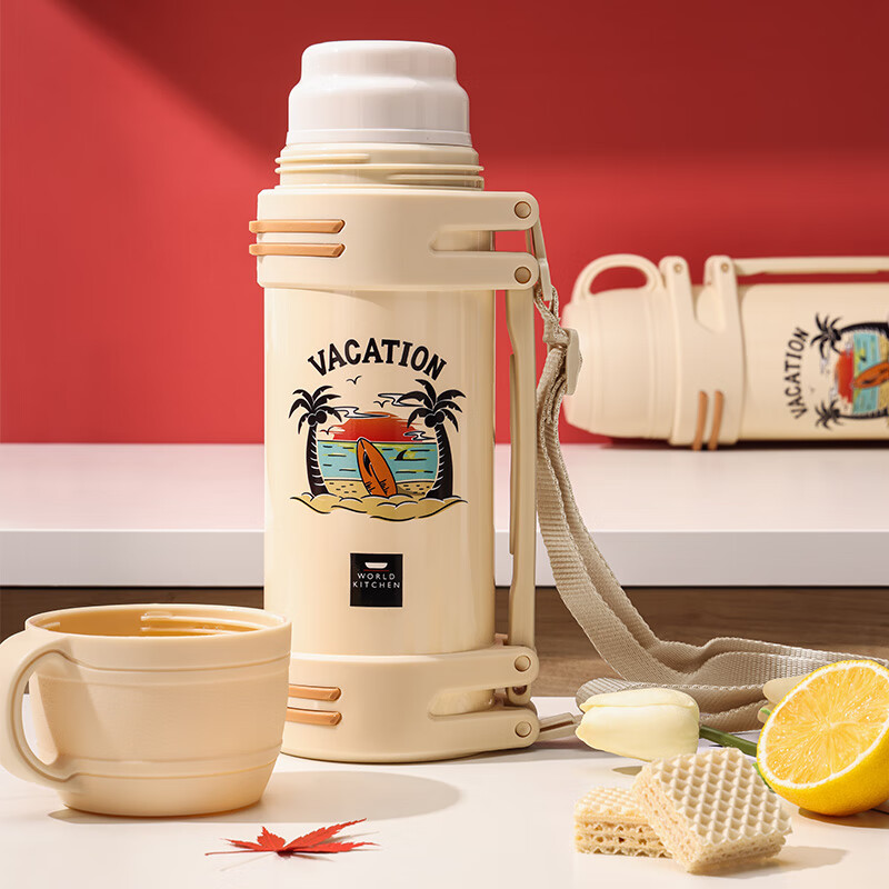康寧餐具WorldKitchen悠閑假日旅行壺2000ml