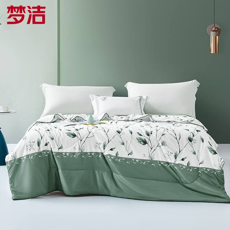 夢(mèng)潔水洗夏被青枝蔓200*230cm