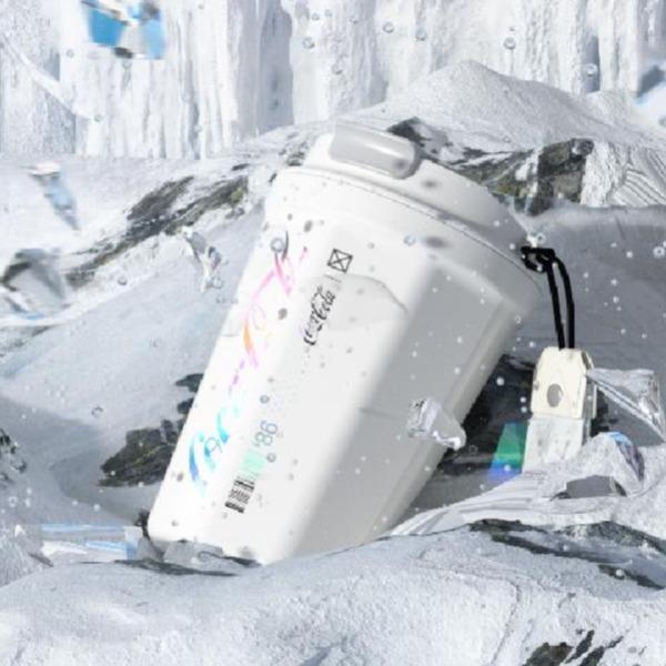GE-CK22SS-K3-3极光白可口可乐联名款菱形咖啡杯