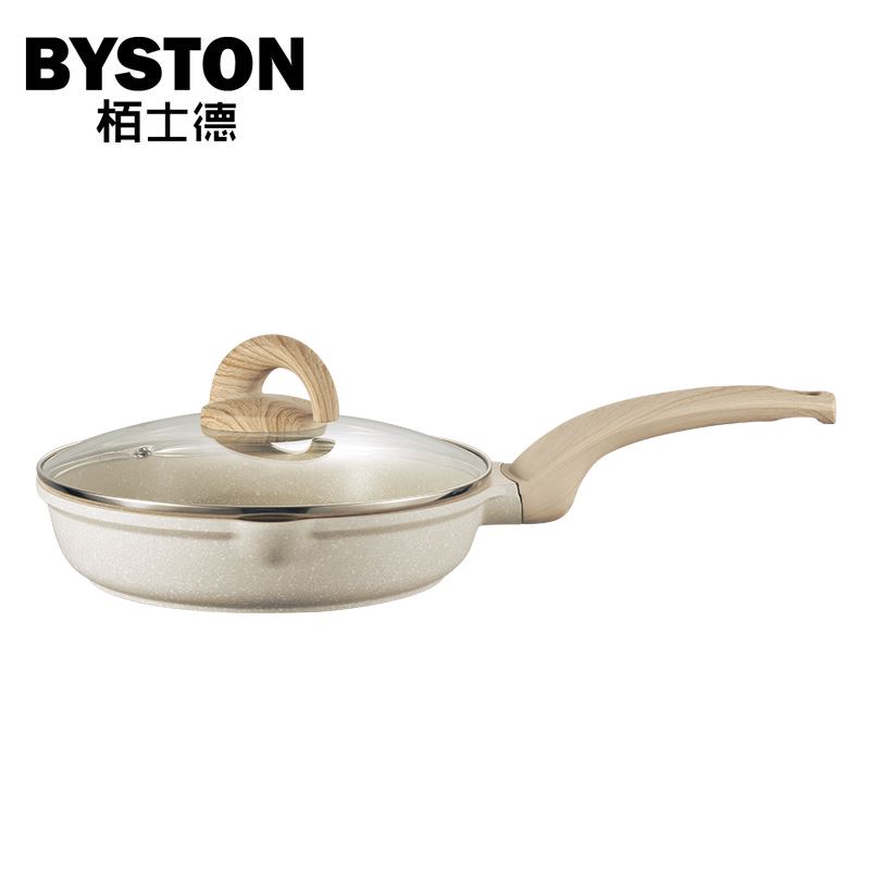 栢士德BYSTON克丽普不沾煎锅BST-1040