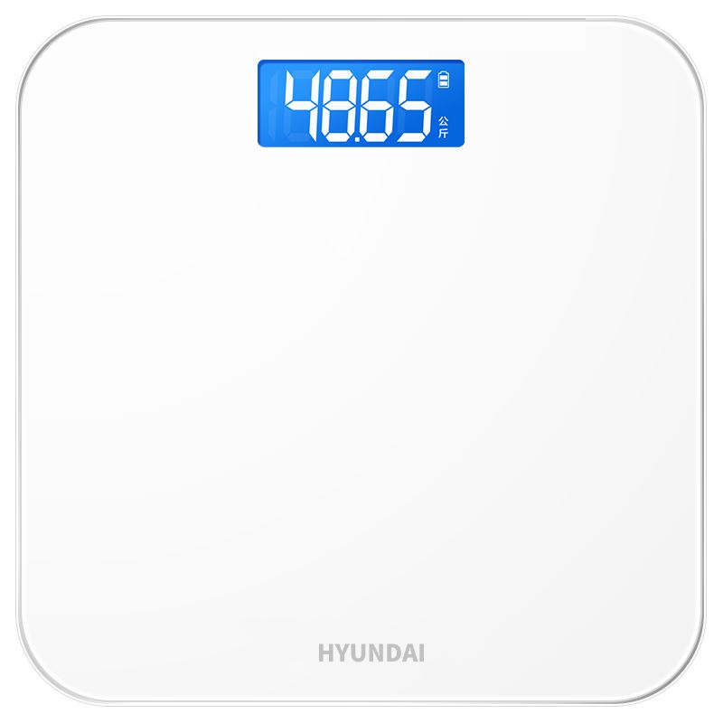 韩国HYUNDAI电子秤体重秤人体家用XD808