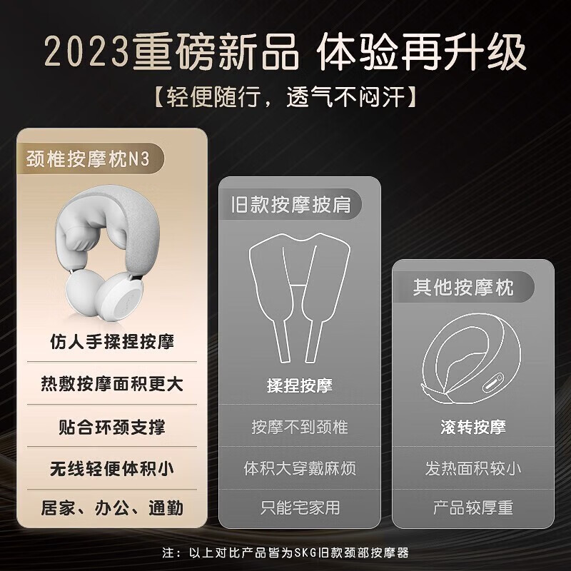 SKG颈椎按摩仪N3系列1代