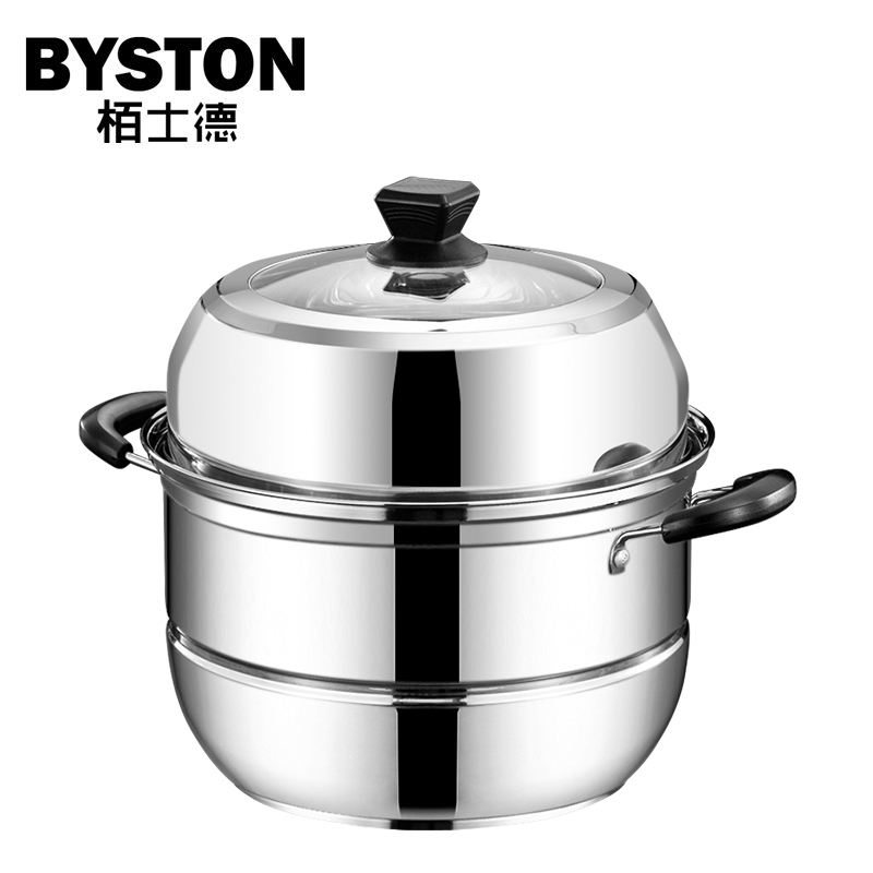 栢士德BYSTON栢士德维丁格两层蒸锅BST-086B
