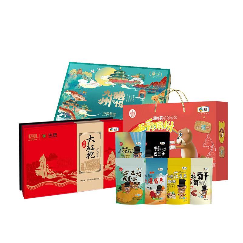 中粮月饼＋零食＋大红袍