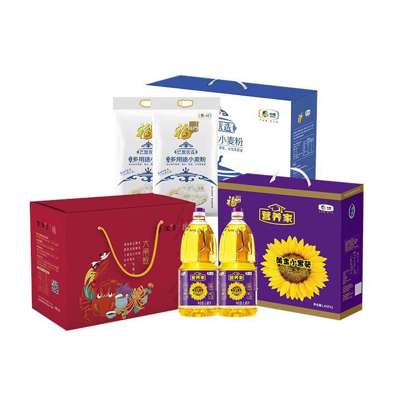 中粮大闸蟹＋面粉＋油