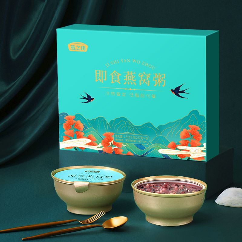 燕之坊即食燕窝粥礼盒1.512kg