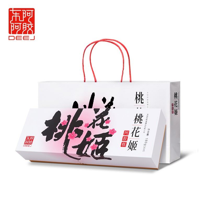 東阿阿膠桃花姬阿膠糕180g/盒