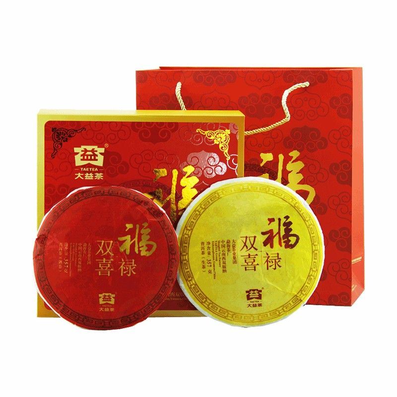 大益茶-福禄双喜礼盒(生熟)