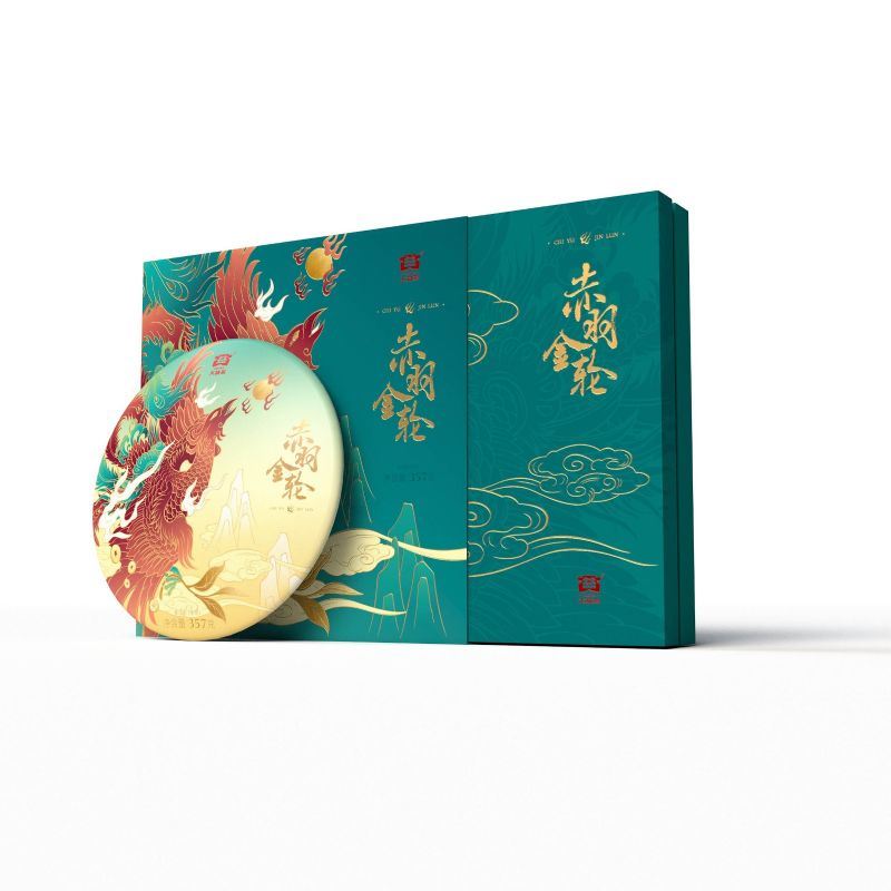 大益茶-赤羽金輪禮盒（生）