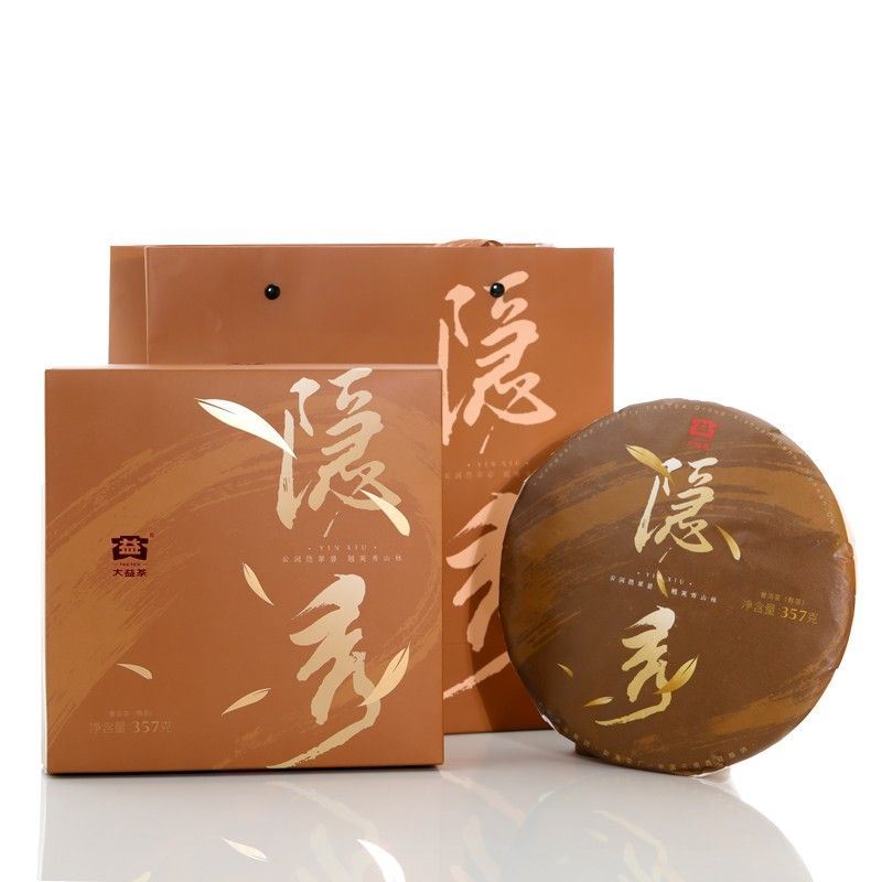 大益茶-357g隱秀（熟）357g/盒
