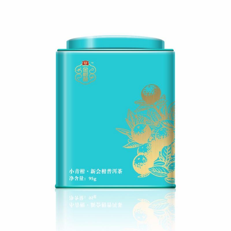 大益茶-大益金柑普-小青柑敦煌綠95g