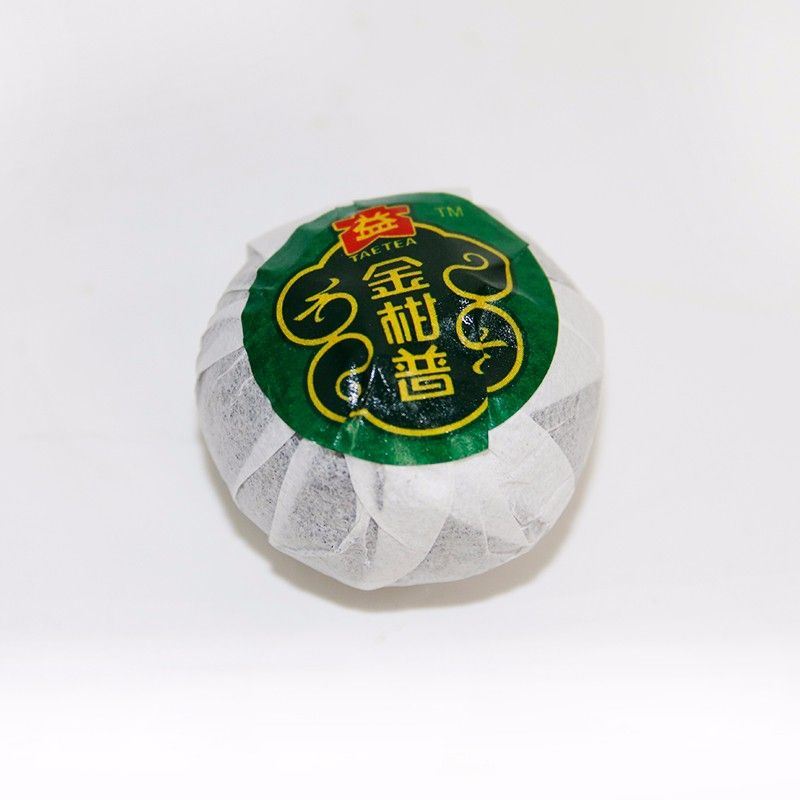 大益茶-大益金柑普-小青柑7益果500g