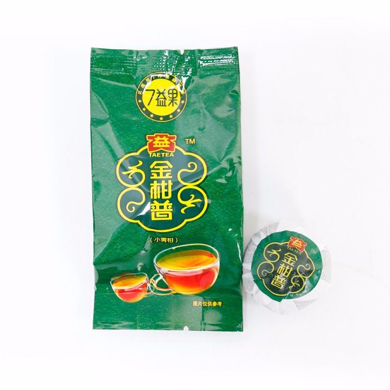 大益茶-大益金柑普-小青柑7益果200g