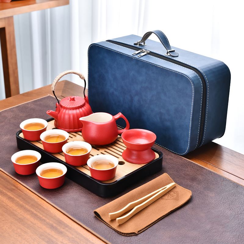 鵬翼13頭開門紅旅行茶具大套裝