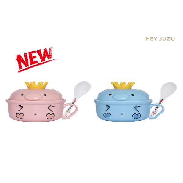 嘿猪猪创意皇冠美食泡面碗