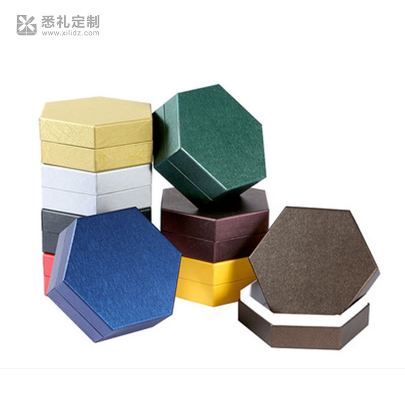 八边形礼品盒创意送礼物包装盒