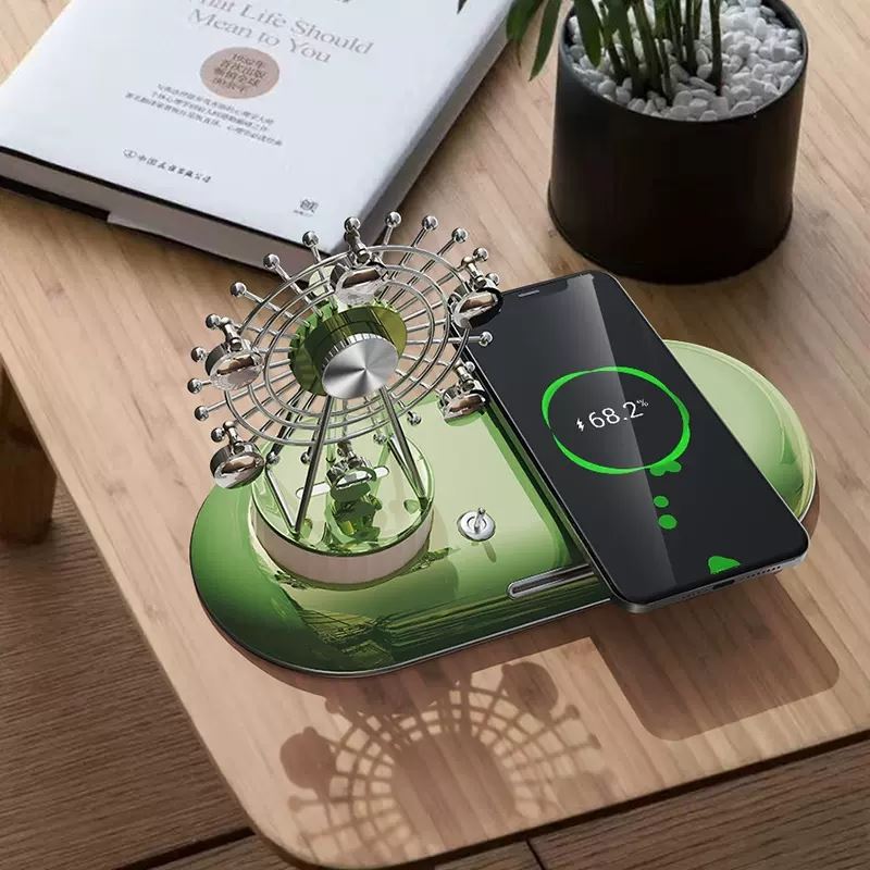 幻响摩天轮手机无线充电氛围灯