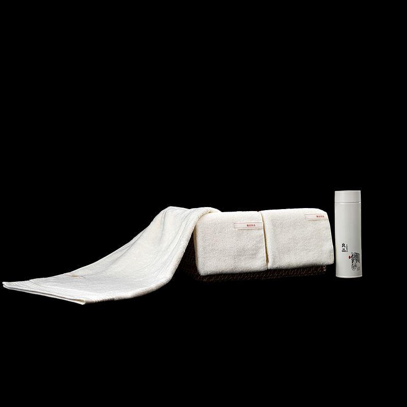 無印良品“轻奢”热爱套装（毛浴&杯四件套）