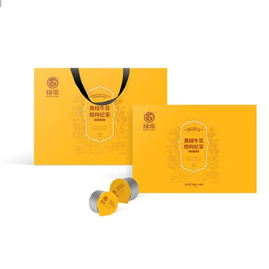 绿帝黄精牛蒡根枸杞茶礼盒288g