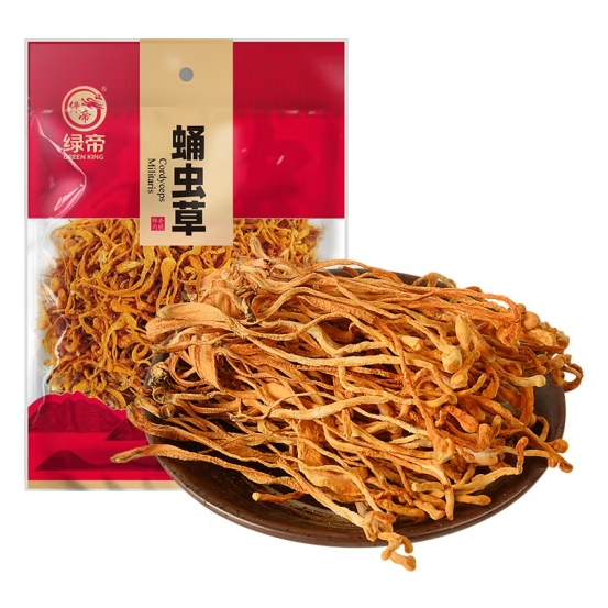 绿帝蛹虫草138g