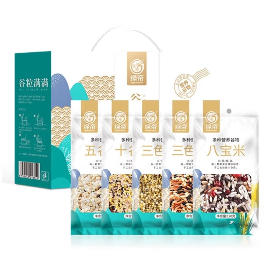 绿帝谷粒满满礼盒2.4kg