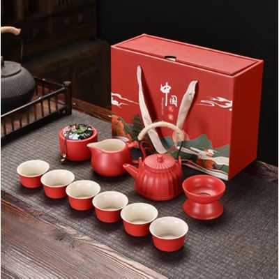 鵬翼紅茶具大套裝
