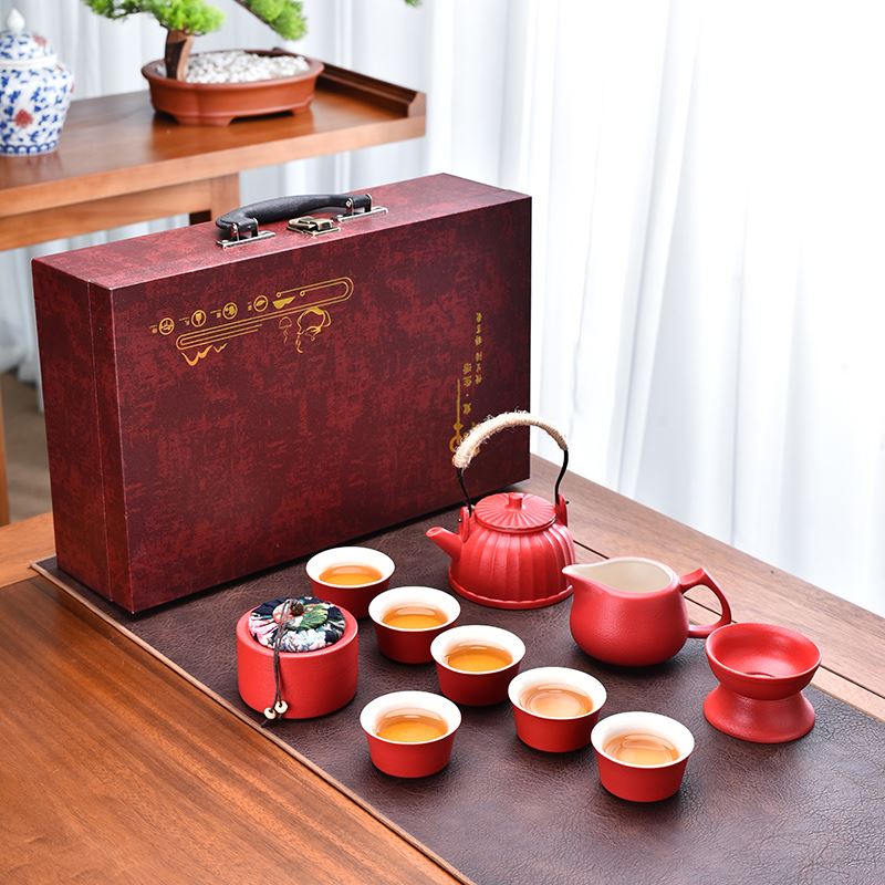 11頭實(shí)木茶具大套裝