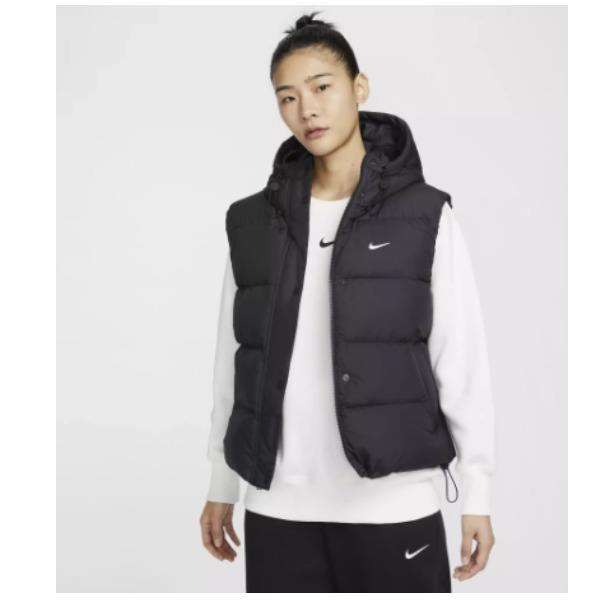 耐克女子连帽羽绒服马甲新款保暖FZ5933（下单备注尺码）