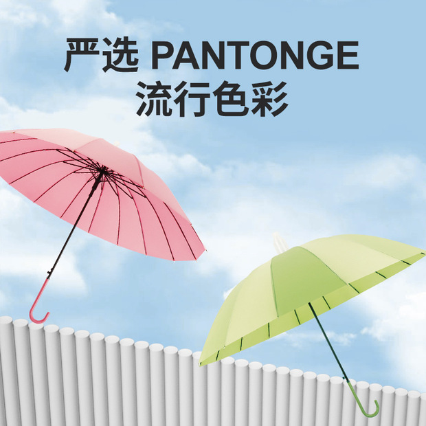 小清新16骨防水套雨伞