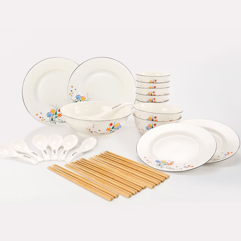 毕加索《友谊之花》中餐具30头