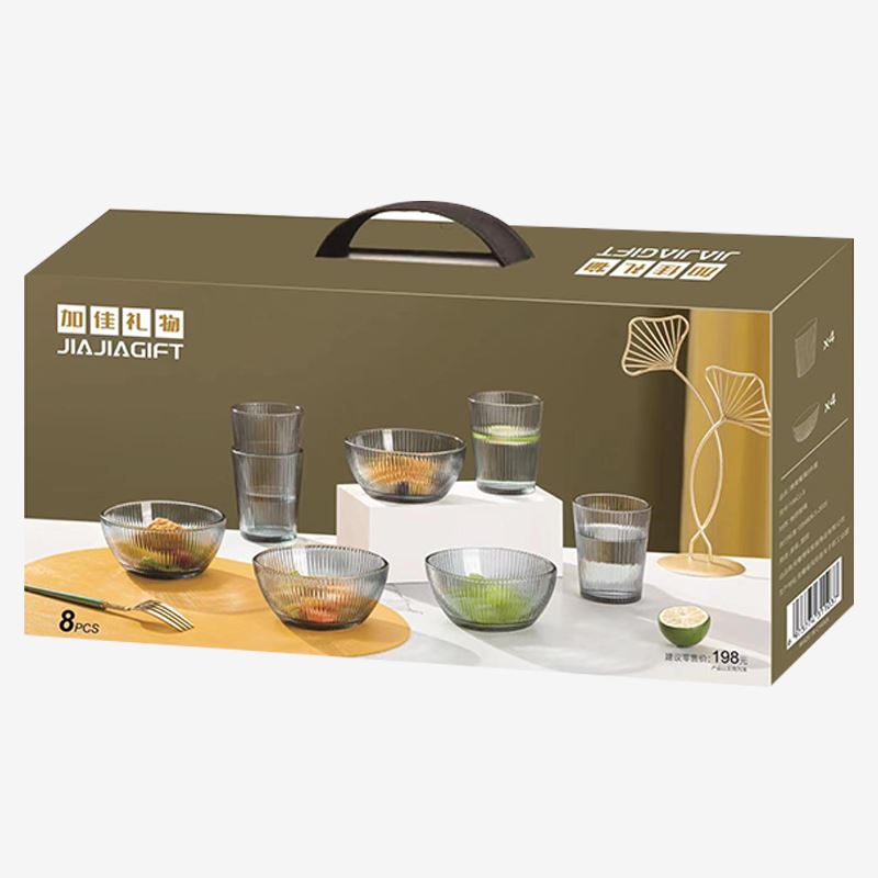 加佳礼物餐具系列焕美餐具8件套