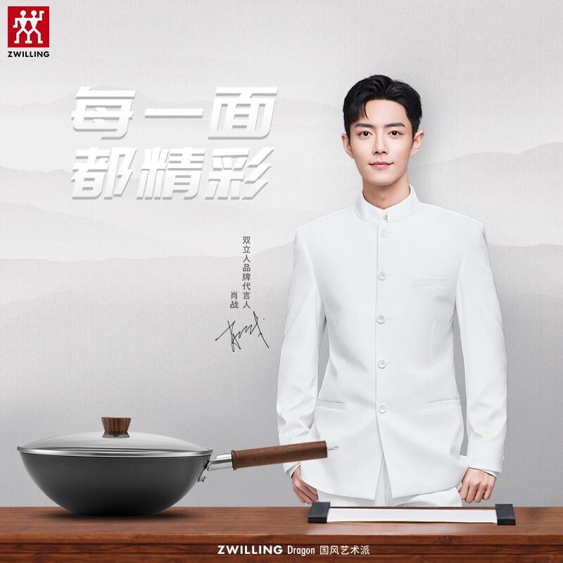 双立人铁制龙炒锅