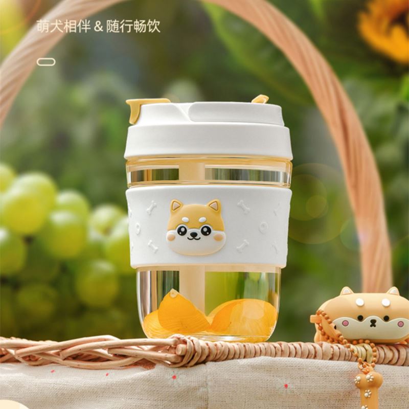 Vanow图案小鸟双饮杯350ml